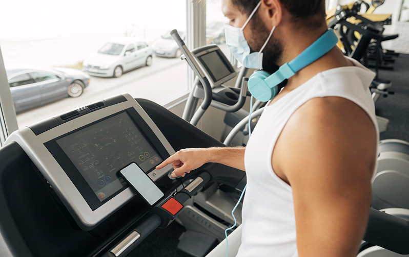 اختبار الجهد القلبي على جهاز المشي 1 treadmill stress test in Dubai - اختبار الجهد للقلب