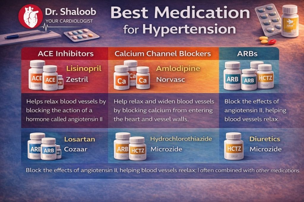 best medication for hypertension