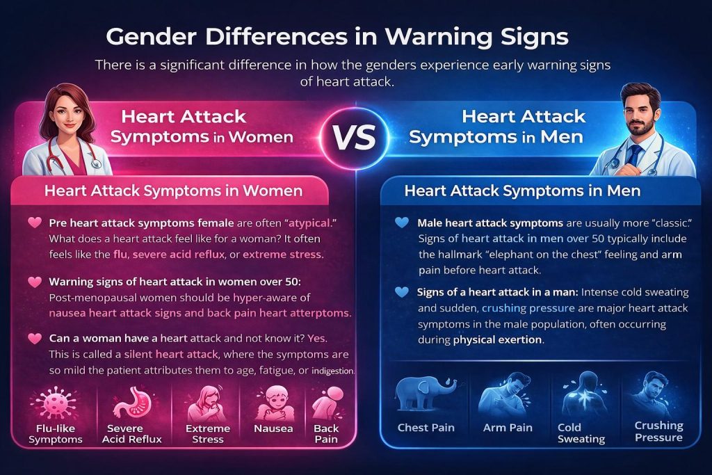Gender Differences in Warning Signs