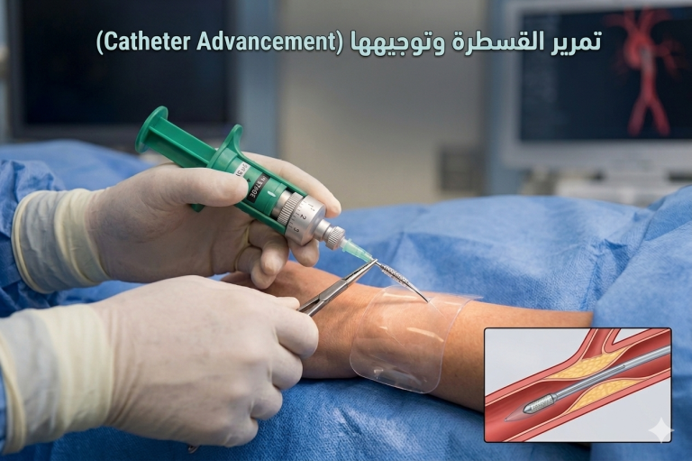 صور قسطرة القلب وكيفية تمرير القسطلرة وتوجيهها