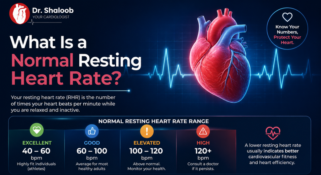 what is a normal resting heart rate